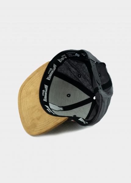 "Huppendorfer: Huppi Bier" - dunkelgrau (Snapback)